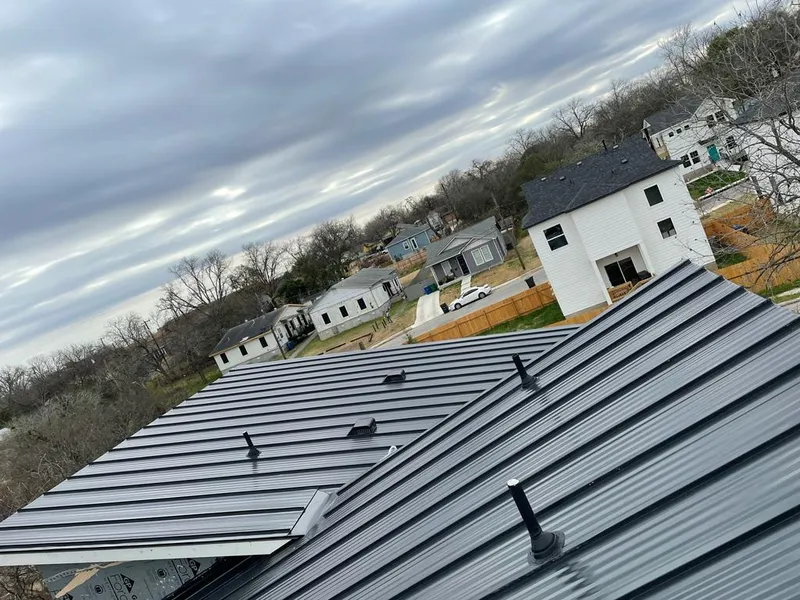 Standing seam metal roof panels with vents for Skylight Repair in Key West